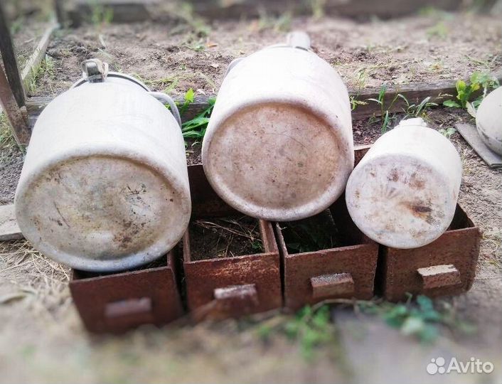 Фляги, бидон алюминиевые