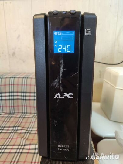 Ибп APC Back-UPS Pro 1500