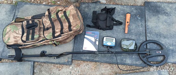 Металлоискатель Minelab terra 705 и Garret pro AT