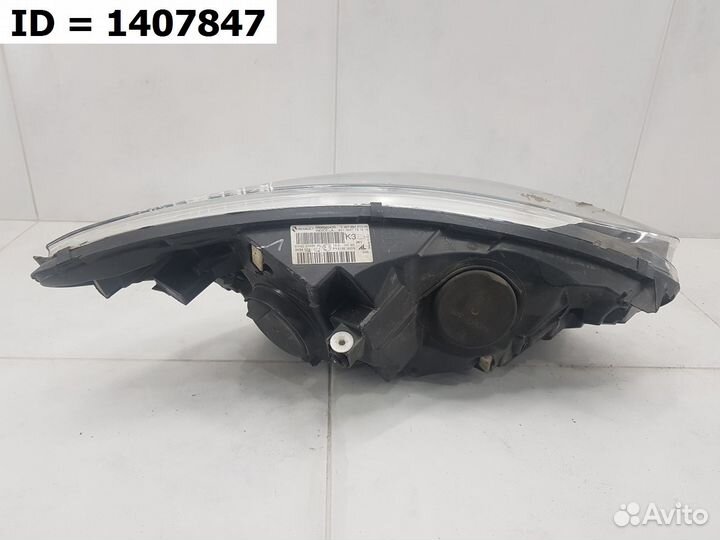 Фара левая Renault Kaptur