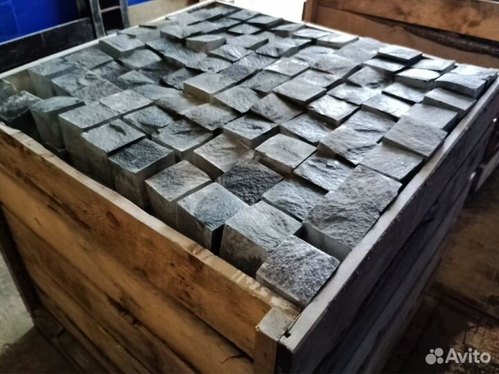 Брусчатка для мощения габбро-диабаз