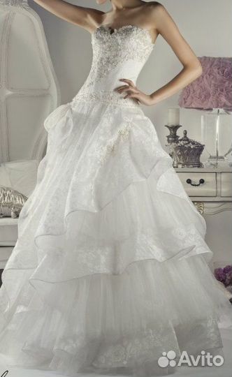 Свадебное платье от Таня Григ размер 44