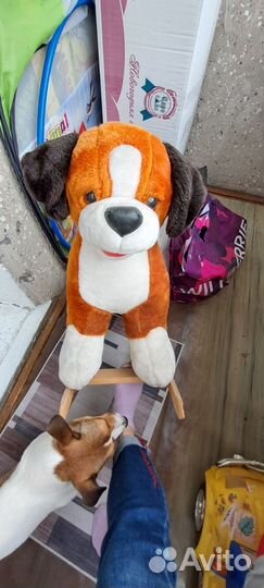 Качалка собака