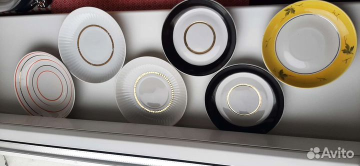 Блюдца СССР Дулево, Вербилки