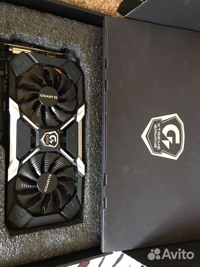 Не рабочая Gigabyte Geforce gtx 1060 6gb
