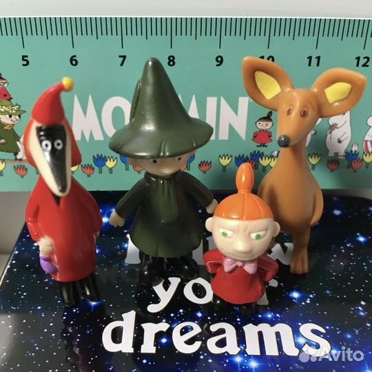 Фигурки из адвент календаря Муми Тролли, Moomin