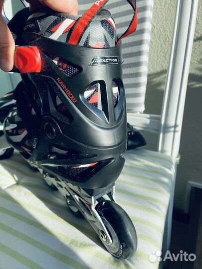 Роликовые коньки раздвижные Reaction, 38-41