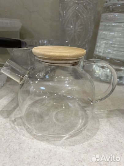 Чайник стеклянный