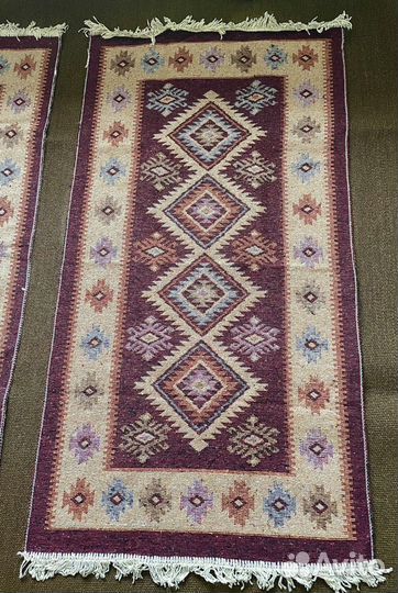 Ковер турецкий килим хлопок новый