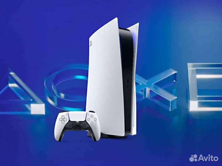 Sony playstation 5 с дисководом и коробкой