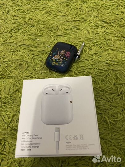 Беспроводные наушники apple airpods 2
