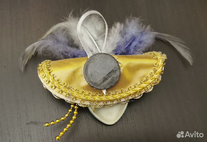 Венецианская маска магнитик