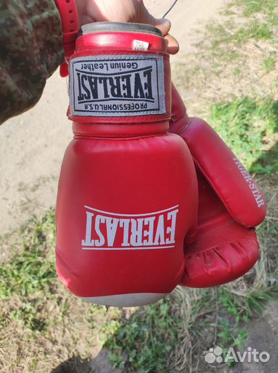 Боксерские перчатки everlast 10 oz