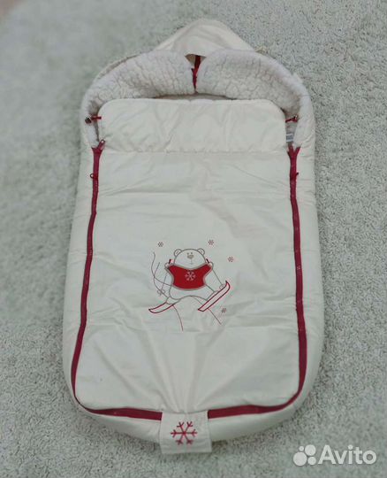 Зимние конверты в коляску на овчине