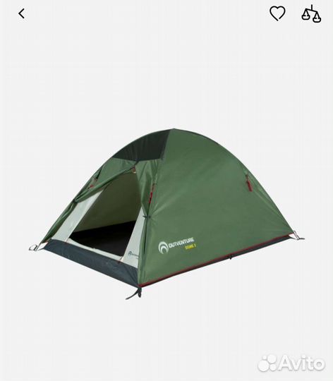 Палатка 2-местная Outventure Dome 2