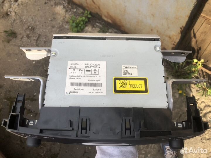 Штатная магнитола toyota rav4