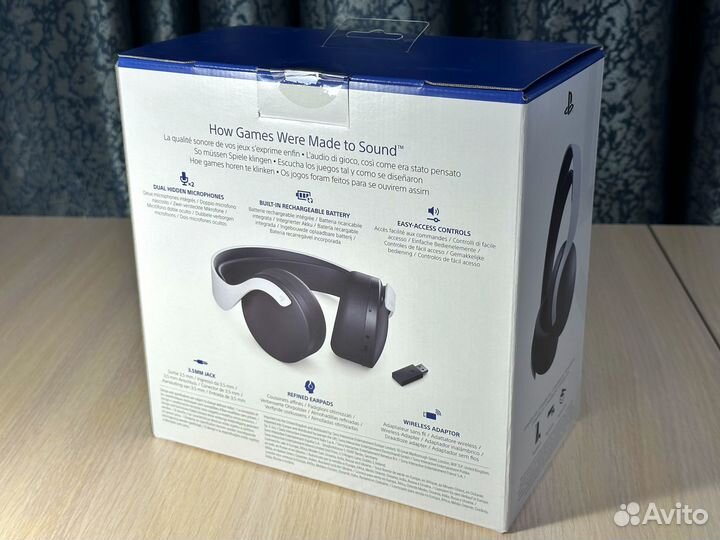 Гарнитура Sony Pulse 3D White (PS5) NEW