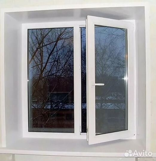 Окна пластиковые с обшивкой