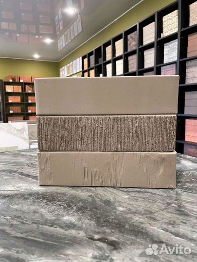 Лицевой кирпич серый бархат жкз