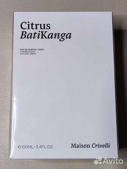 Citrus batikanga maison crivelli - 100 мл