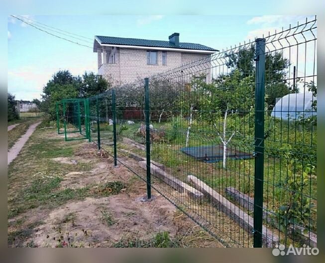 Металлический забор
