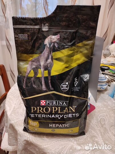 Сухой корм для собак вет.диета hepatic 3кг