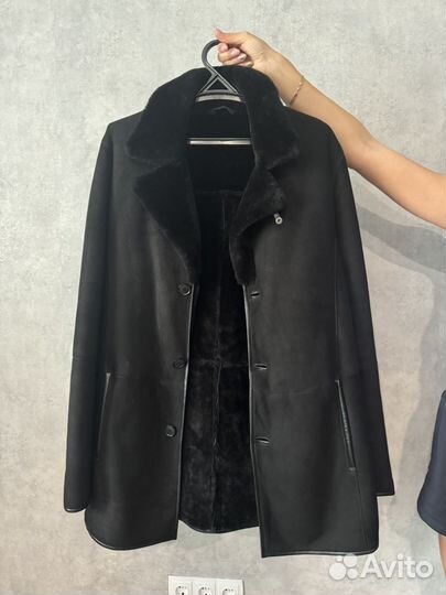 Дубленка натуральная мужская 50 52