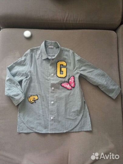 Рубашка gulliver новая, 116 для девочки