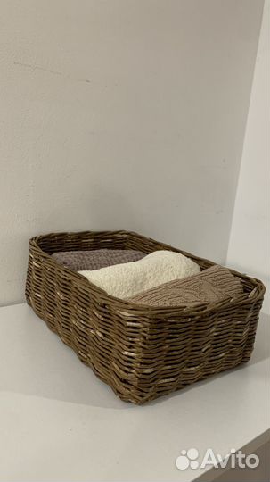 Набор из двух плетеных органайзеров