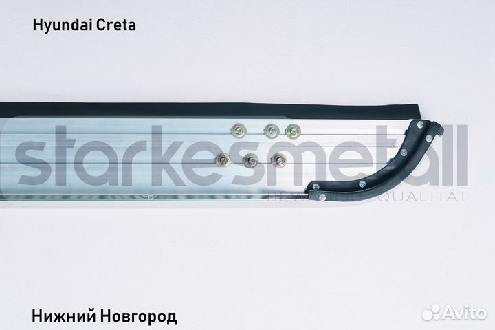 Подножки Hyundai Creta TOR