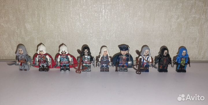 Lego минифигурки Assassins's Creed