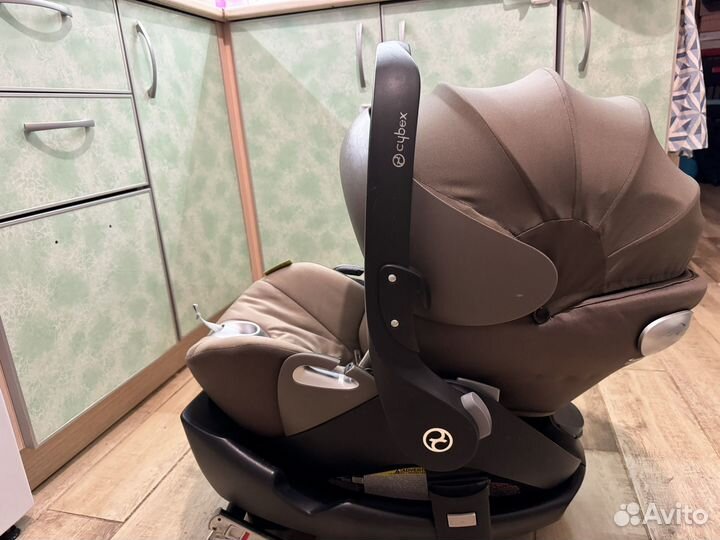 Автолюлька cybex cloud q с базой isofix