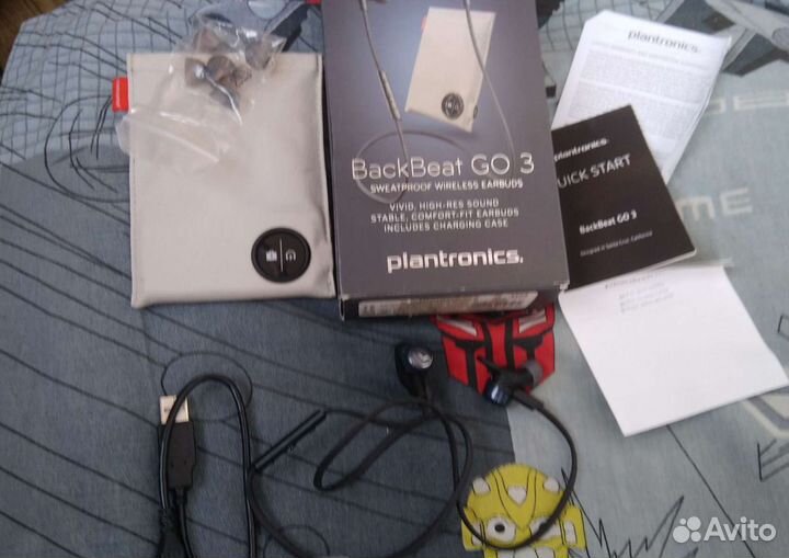 Plantronics Backbeat Go 3 +чехол