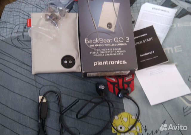 Plantronics Backbeat Go 3 +чехол