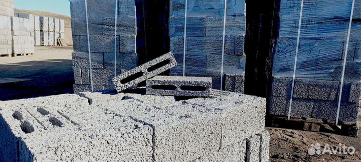 Керамзитный керамзитобетонный блок DEX1257