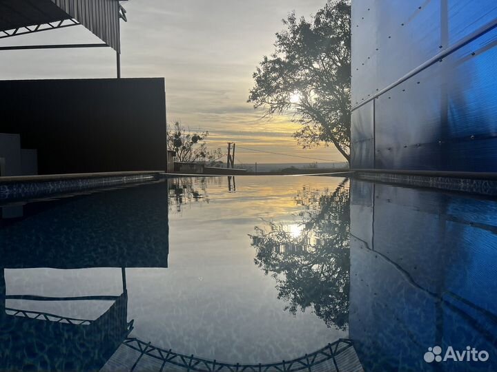 Бассейн с подогревом, база отдыха, беседки