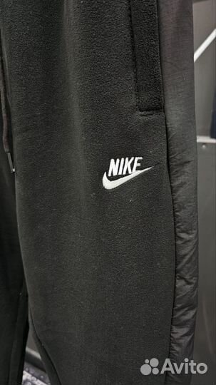 Флисовый костюм Nike чёрный