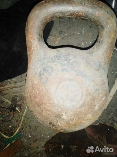 Гиря царская 8кг(20фунтов ),гири 16 и 32 кг