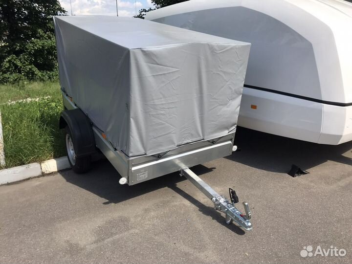 Прицеп 2м с высоким тентом