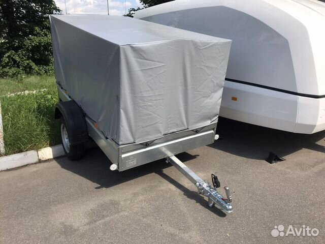 Прицеп 2м с высоким тентом