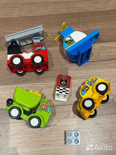 Lego duplo мои первые машинки