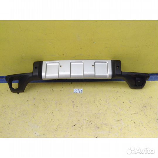 Porsche Cayenne Накладка заднего бампера