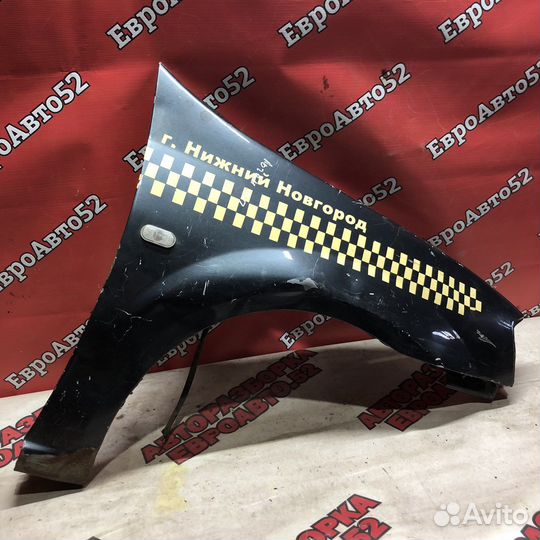 Переднее правое крыло Renault Logan 1