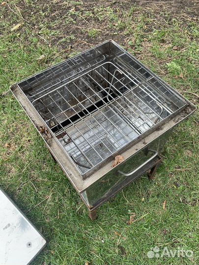 Коптильня горячего копчения из нержавейки