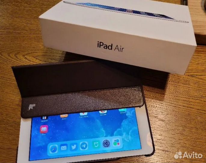 iPad air 16gb версия wifi + sim / коробка + кабель