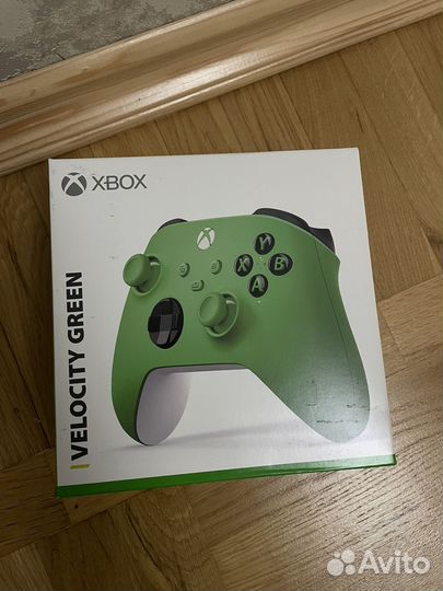 Геймпад xbox velocity green