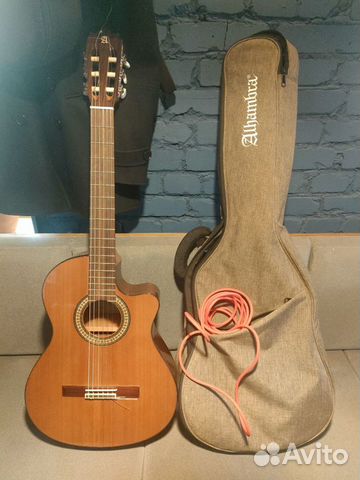 Классическая гитара Alhambra 6.855 Cutaway 3C CW E