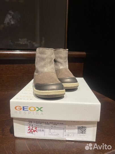 Ботинки geox осенние