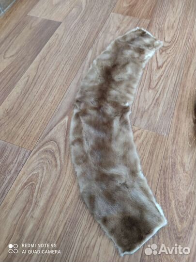 Меховой воротник норка