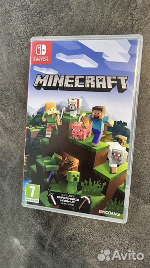 Картридж minecraft для nintendo